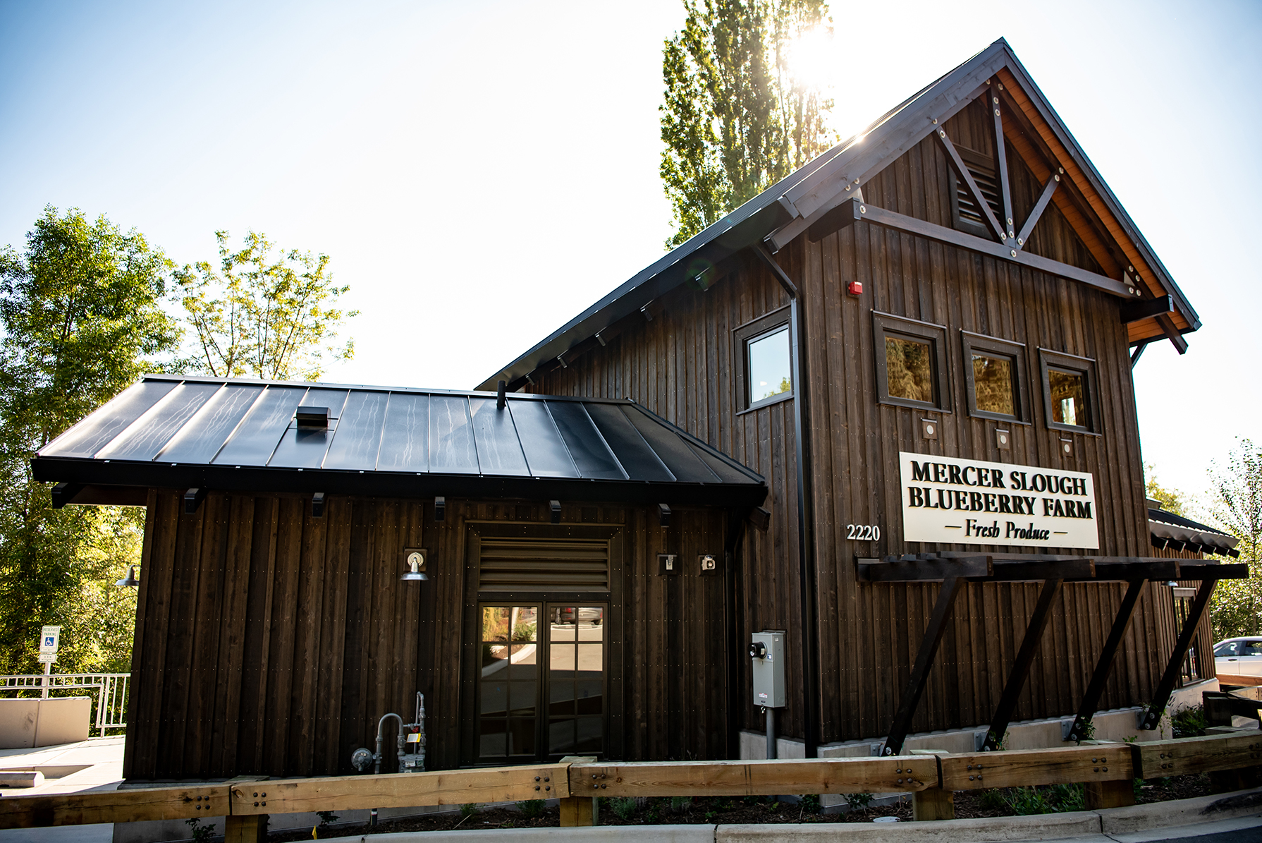 Mercer Slough Farm Building